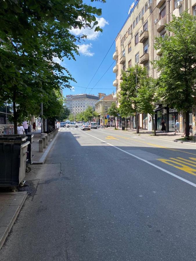 Politika Lägenhet Belgrad Exteriör bild